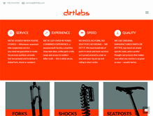 Tablet Screenshot of dirtlabs.com